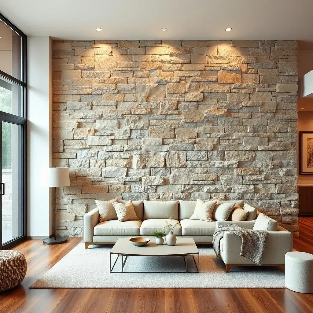 Stunning Stone Accent Wall Ideas for Living Room: Discover Now