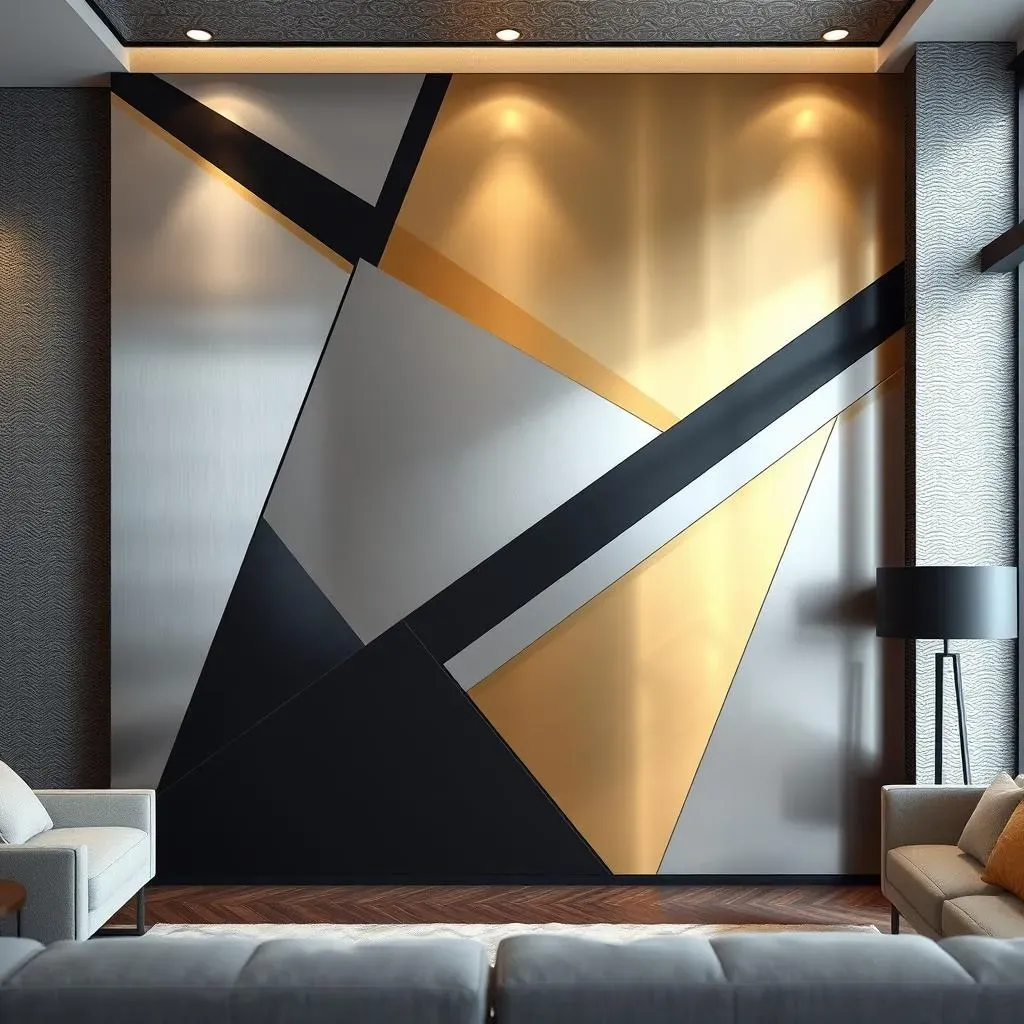 Stunning Modern Metal Accent Wall Designs