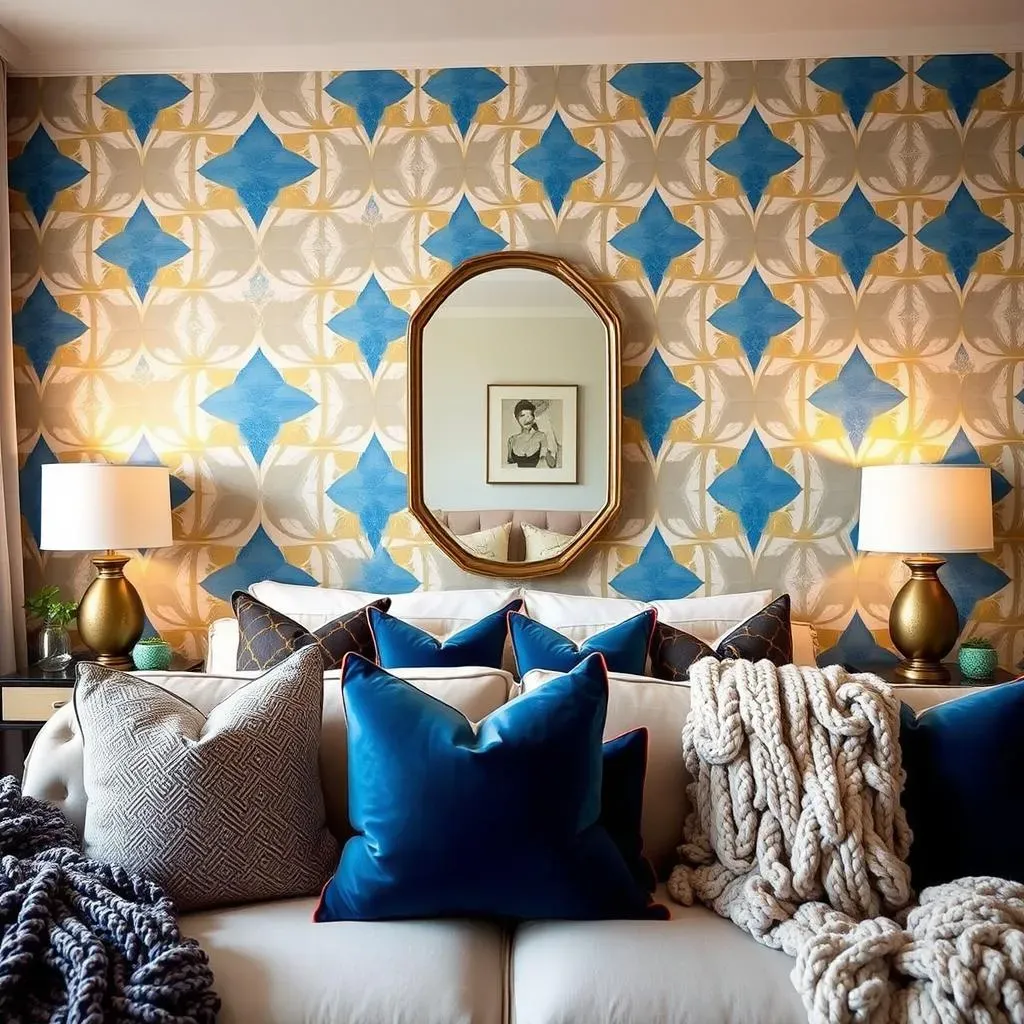 Styling Your Bedroom Around Your Modern Wallpaper Accent Wall