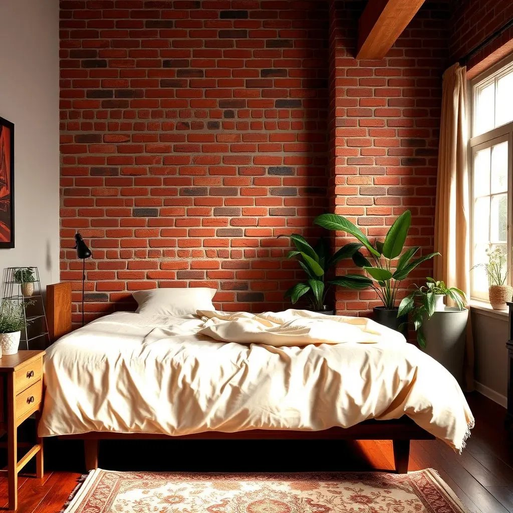 Styling Your Bedroom with a Brick Accent Wall: Colors & Decor