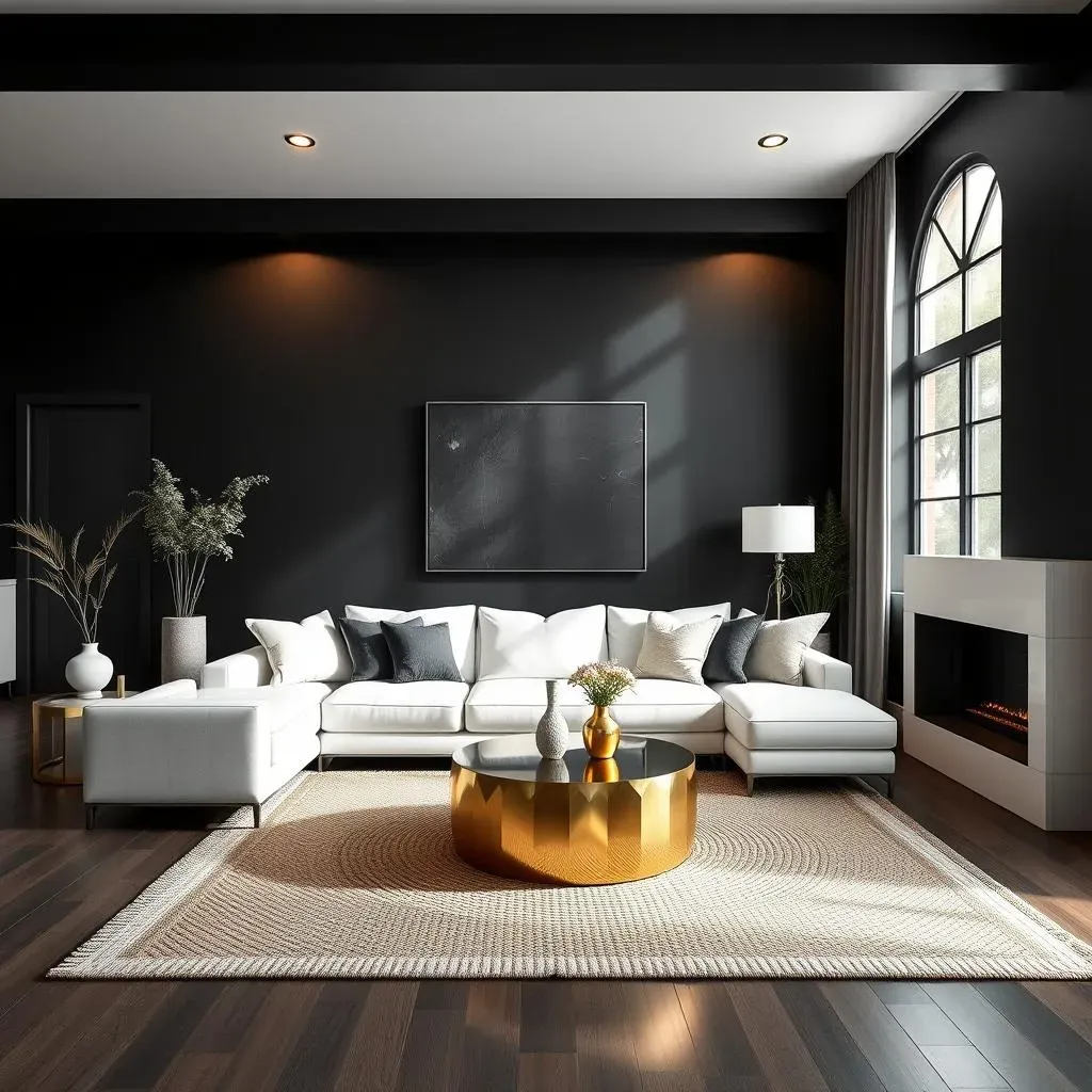 Styling Your Black Accent Wall: Color Palettes and Decor Ideas