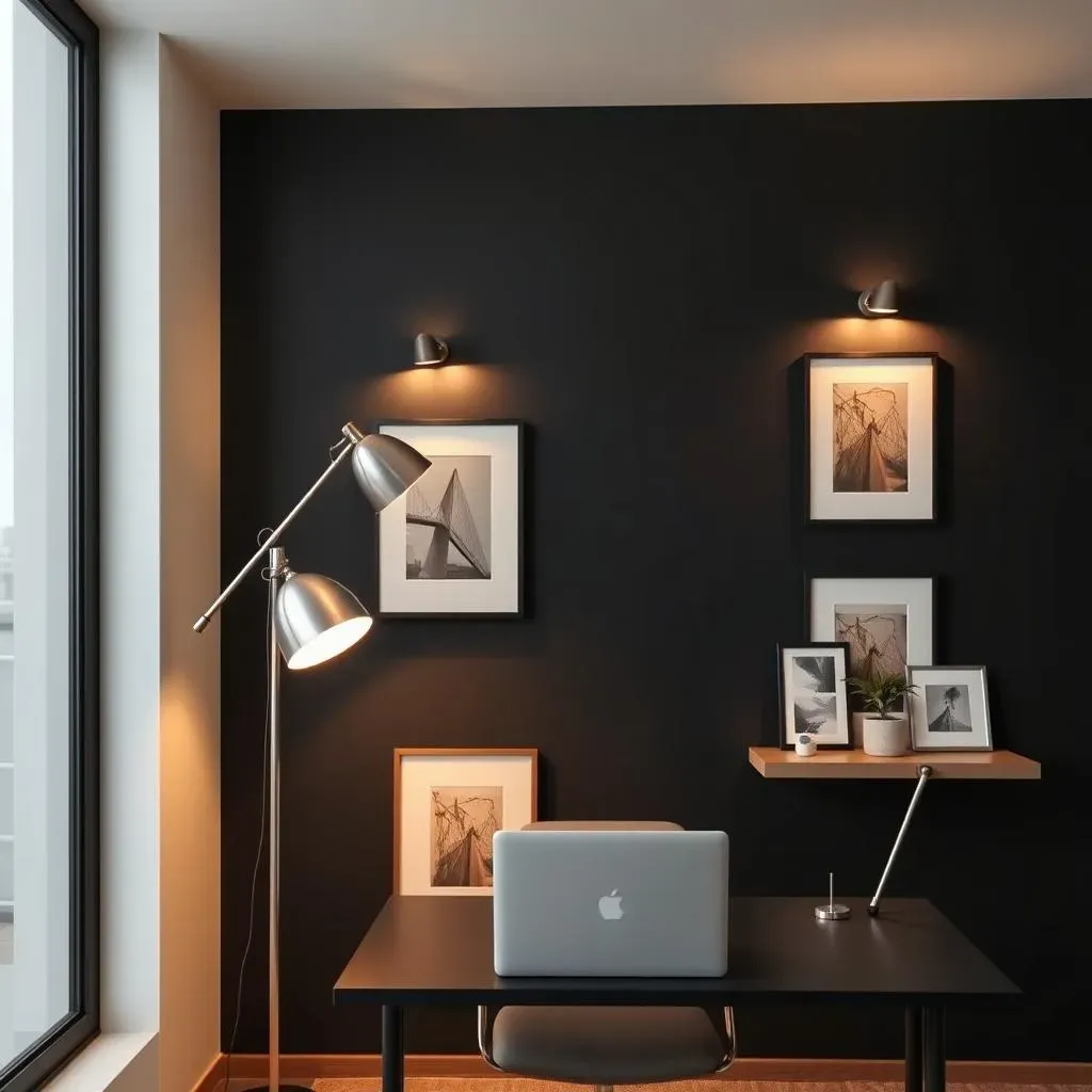 Styling Your Black Accent Wall: Decor & Design Ideas for the Office