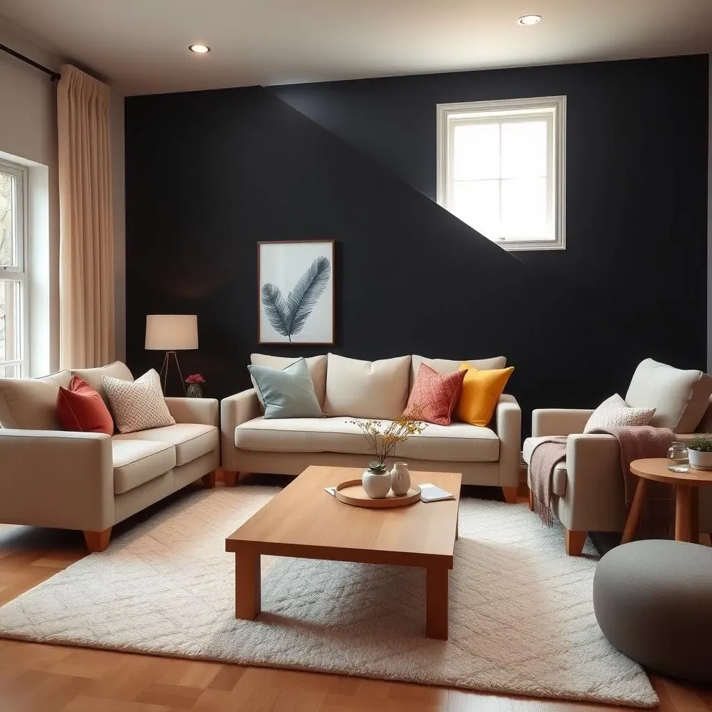 Styling Your Black Accent Wall: Furniture and Decor Ideas