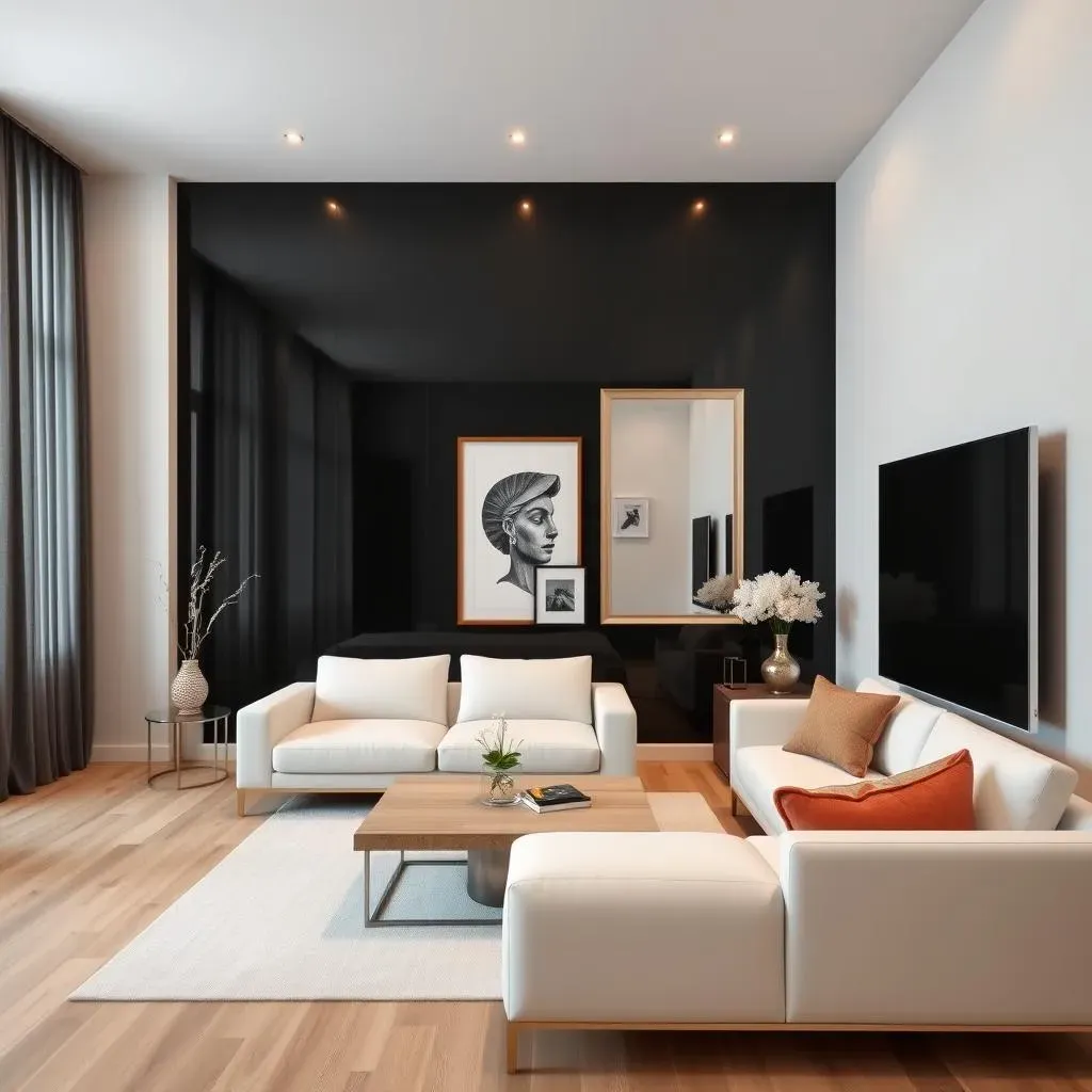 Styling Your Glossy Black Accent Wall: Furniture, Decor & Lighting