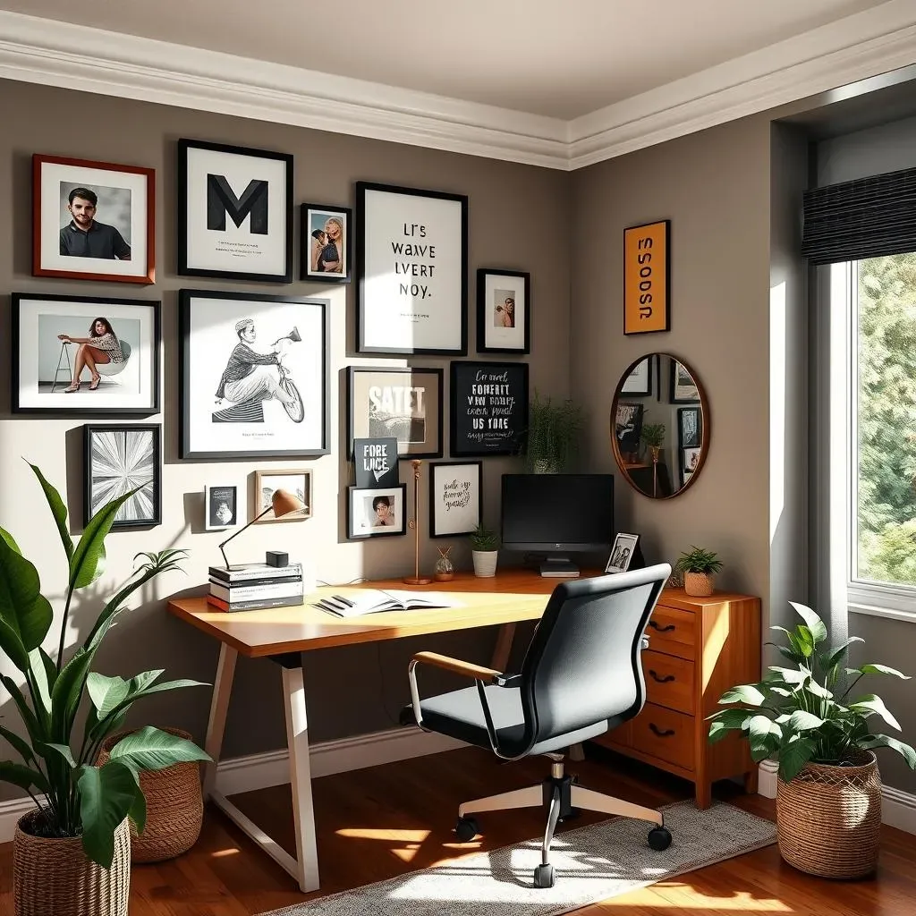 Styling Your Home Office Accent Wall: Décor & Finishing Touches