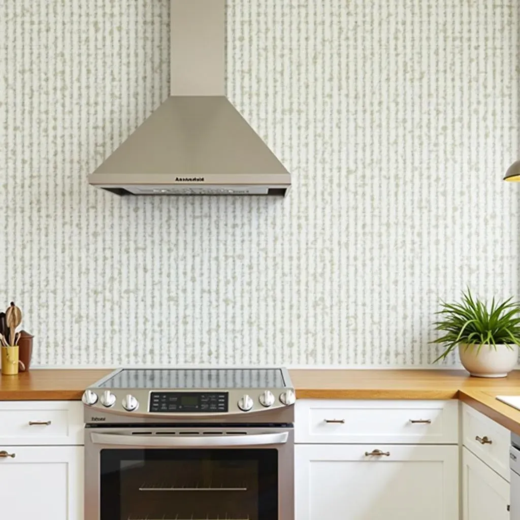 Styling Your Kitchen Accent Wall: Wallpaper and Beyond