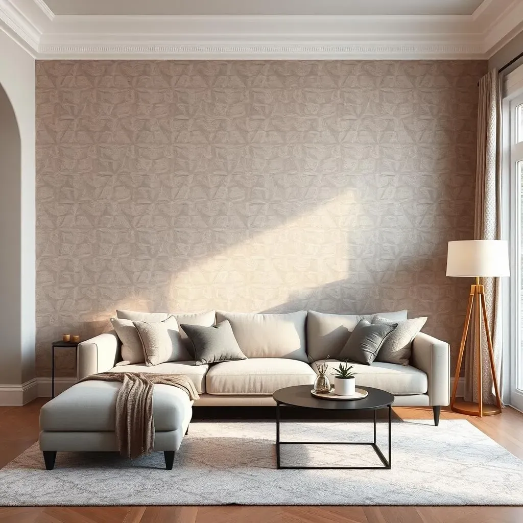 Styling Your Living Room Accent Wall with Wallpaper: Tips and Tricks