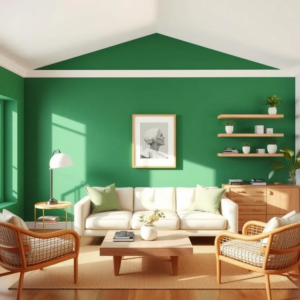 Styling Your Living Room with a Paint Accent Wall