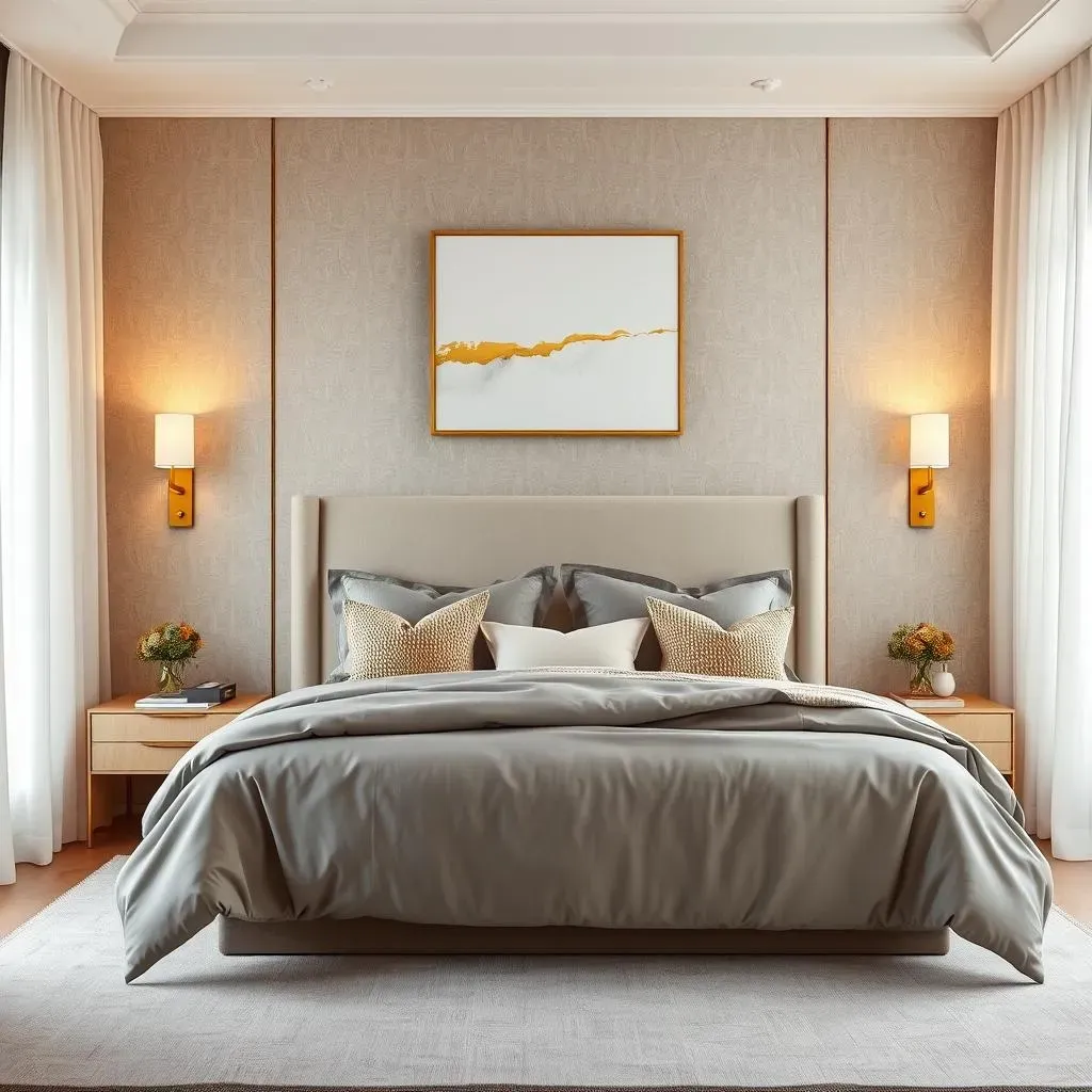 Styling Your Master Bedroom Around Your New Wallpaper Accent Wall