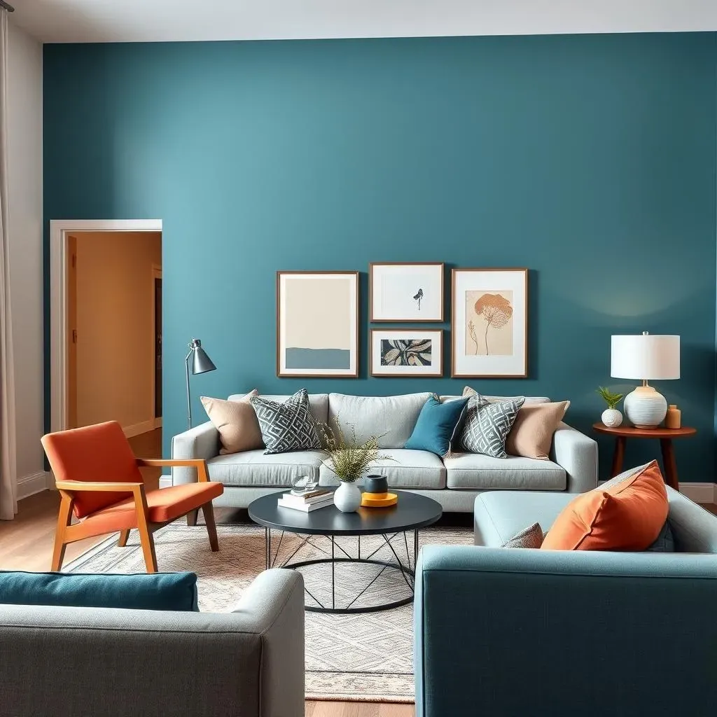 Styling Your Modern Accent Wall and Living Room