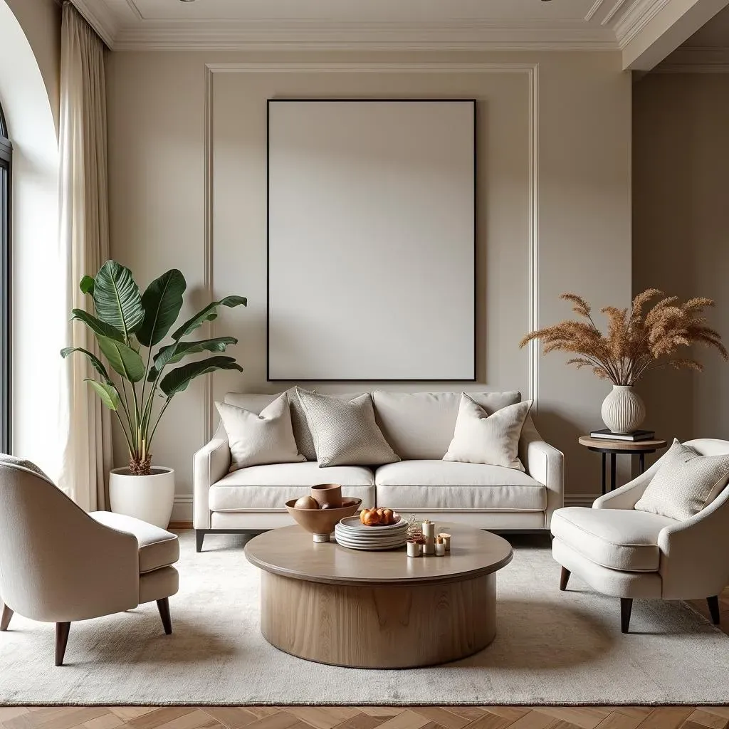 Styling Your Neutral Accent Wall: RoombyRoom Ideas