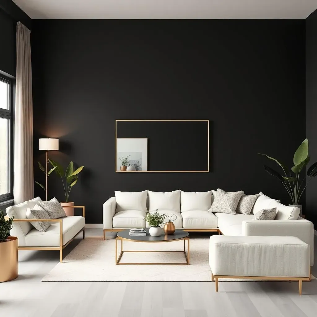 Styling Your Space: Design Ideas With a Black Wall