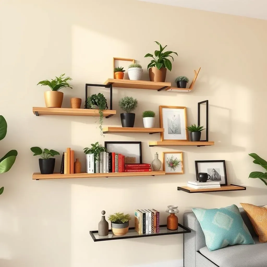 Styling Your Stunning DIY Accent Wall with Shelves