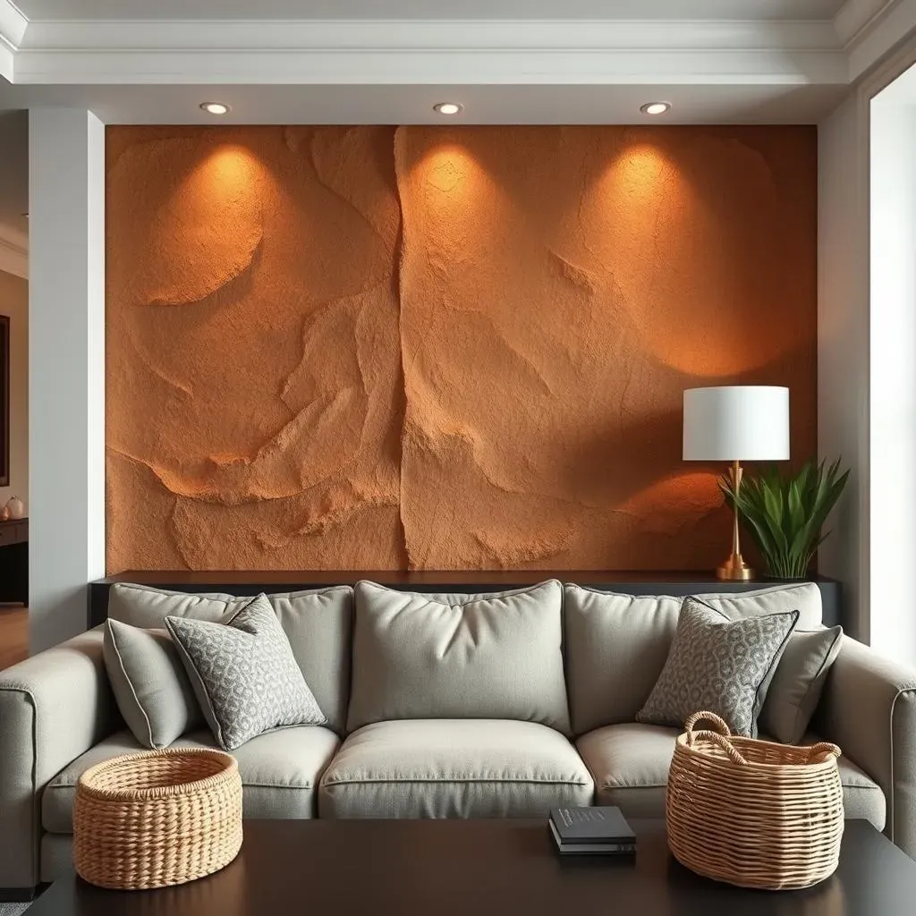 Styling Your Textured Living Room Accent Wall: Design Inspiration and Tips