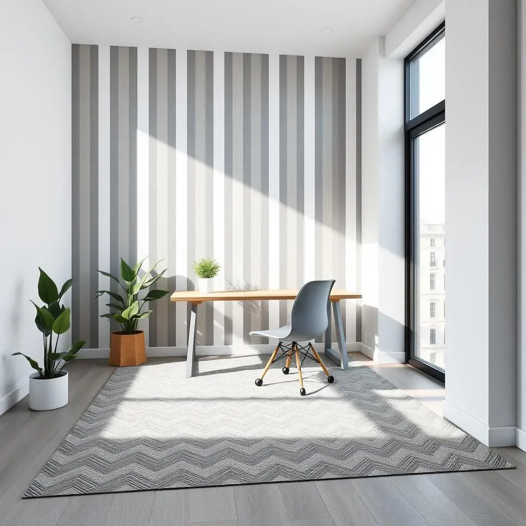 Techniques for Creating a Modern Office Accent Wall: Patterns and Textures