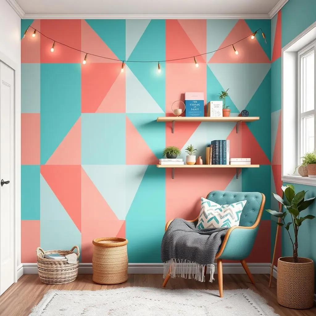 Amazing Teenage Bedroom Accent Wall Ideas