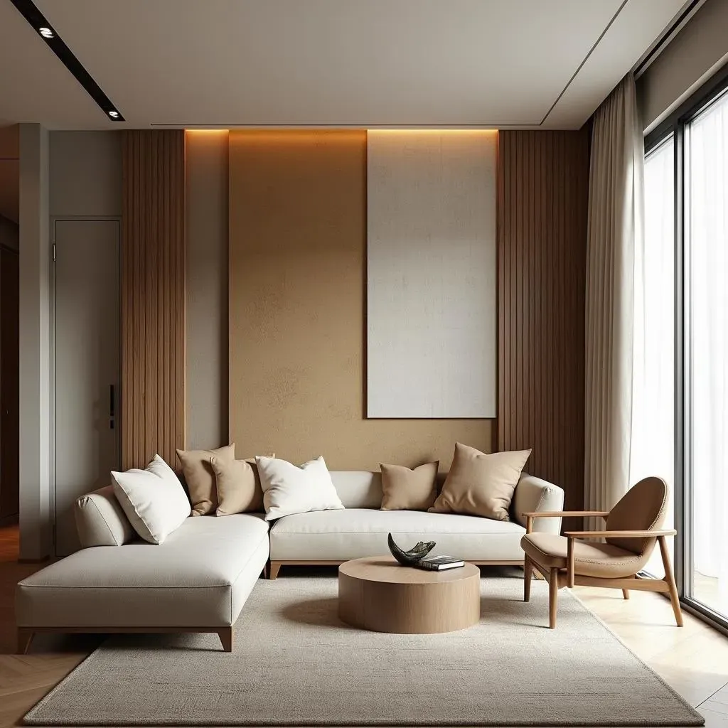 Textural Contemporary Accent Wall Ideas: Adding Depth and Dimension