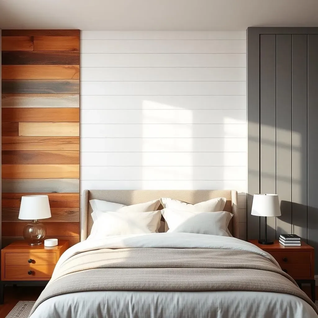 Textured Accent Wall Ideas for Bedrooms: Wood, Shiplap, and More