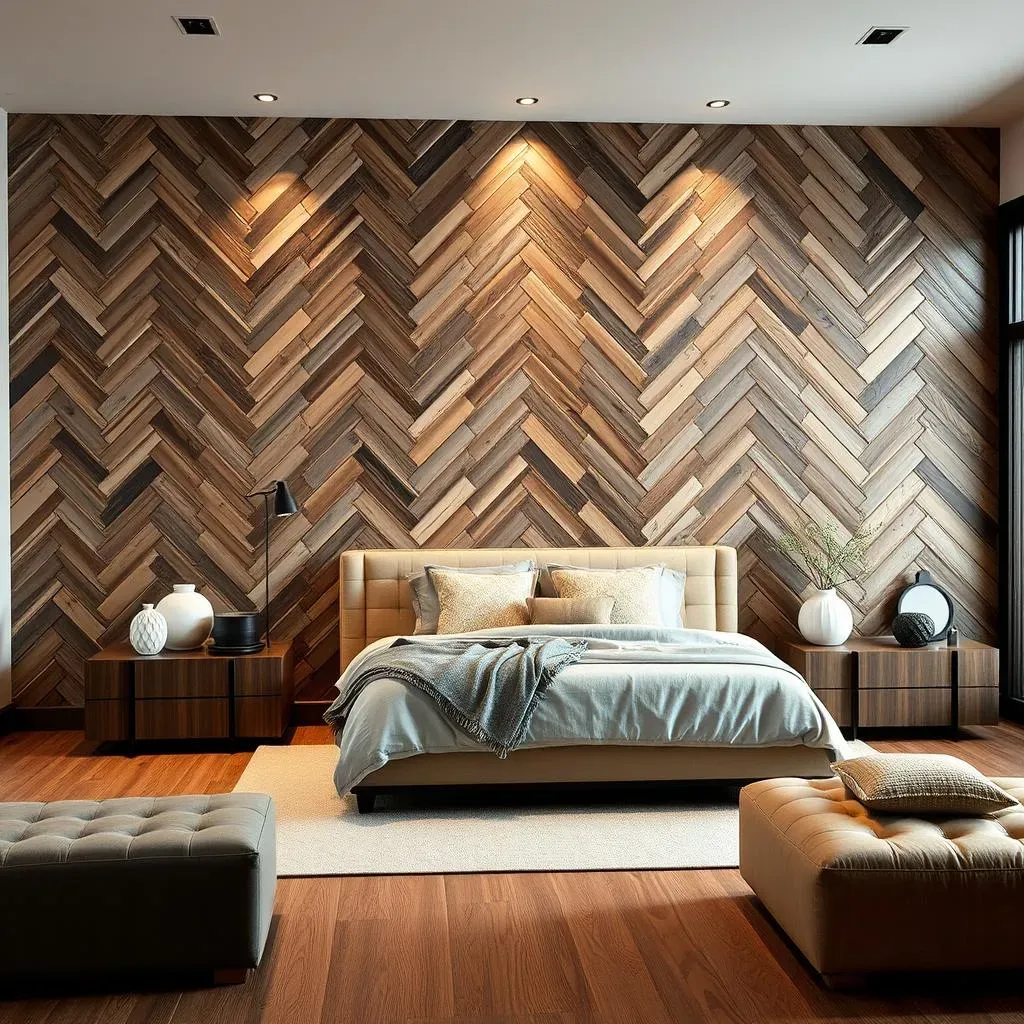 Textured Master Bedroom Accent Walls: Wood, Shiplap & More