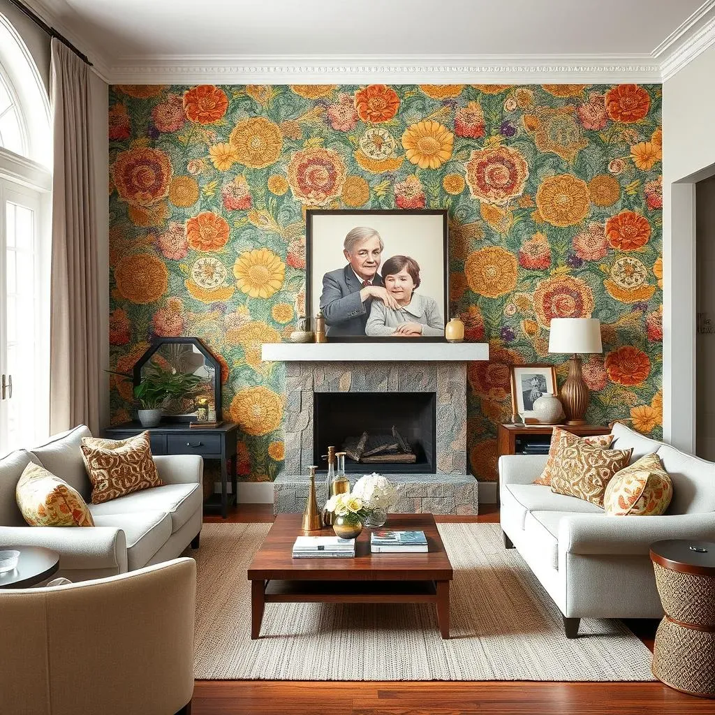 The Allure of a Vintage Wallpaper Accent Wall: Why It Works