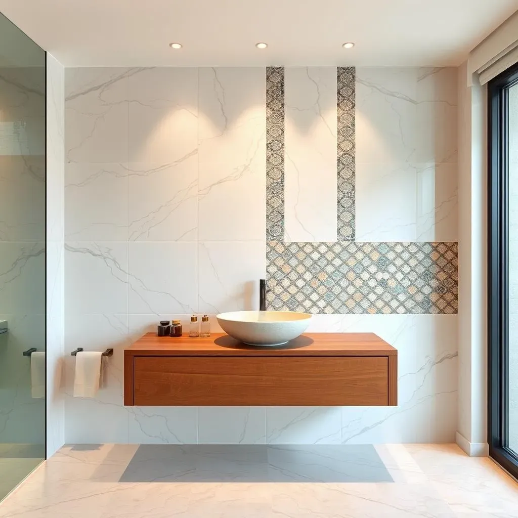 Tile Designs for Your Bathroom Accent Wall