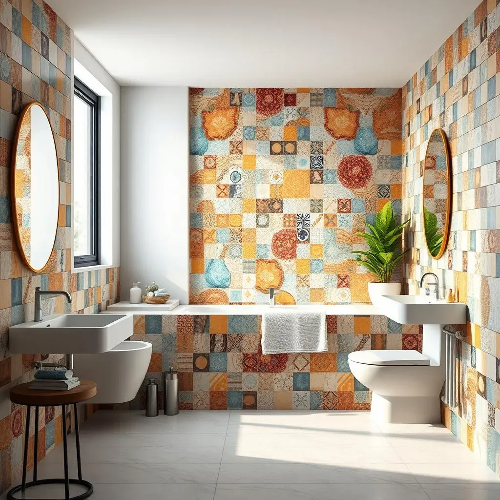 Tile Tales: Creating a Statement Accent Wall in Your Bathroom