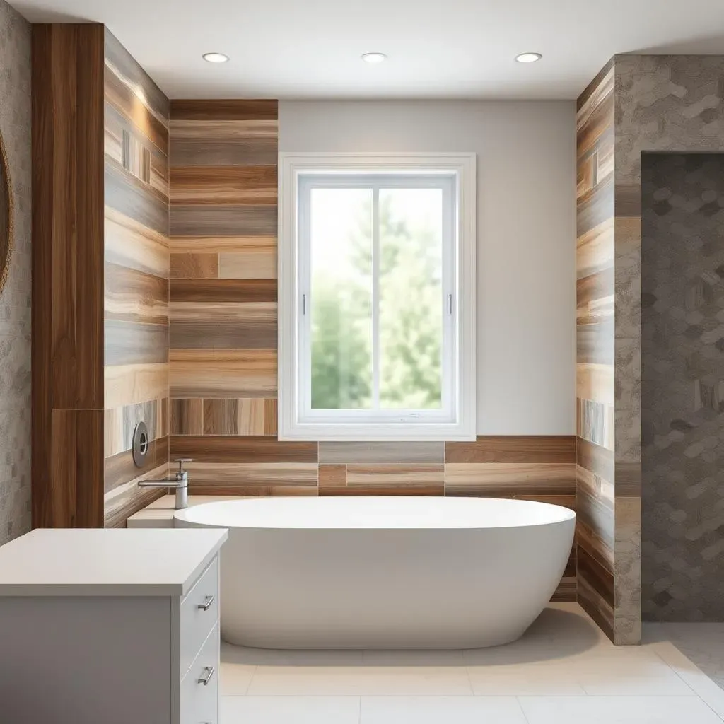 Tile, Wood, and Stone: Adding Texture to Your Bathroom Walls