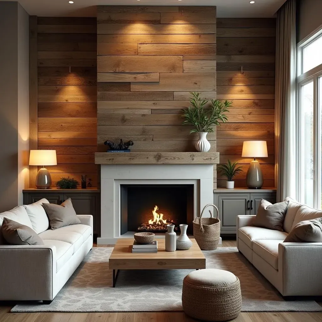 Timeless Charm: Barn Wood Accent Wall Ideas