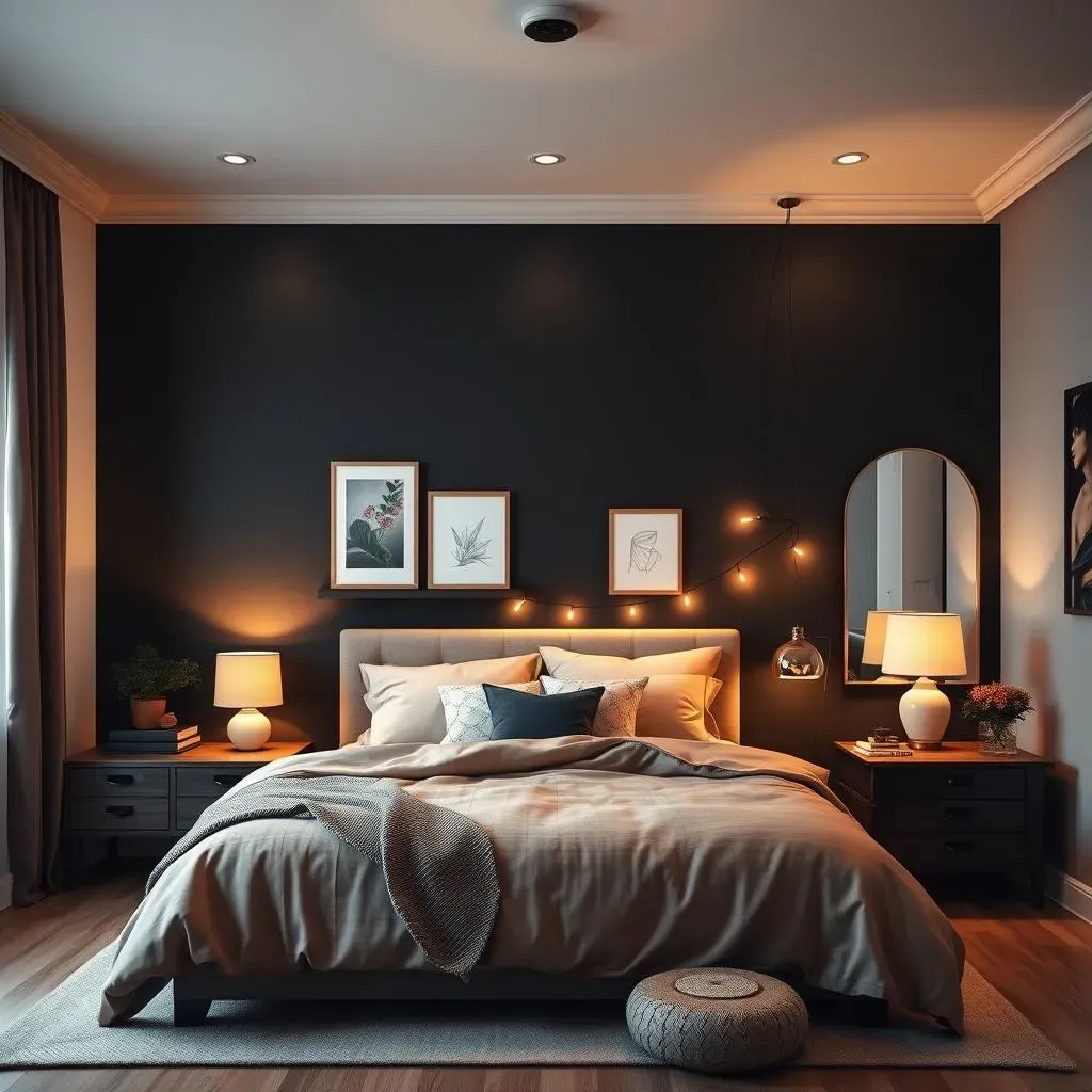 Tips for Creating the Perfect Black Wall Accent Bedroom