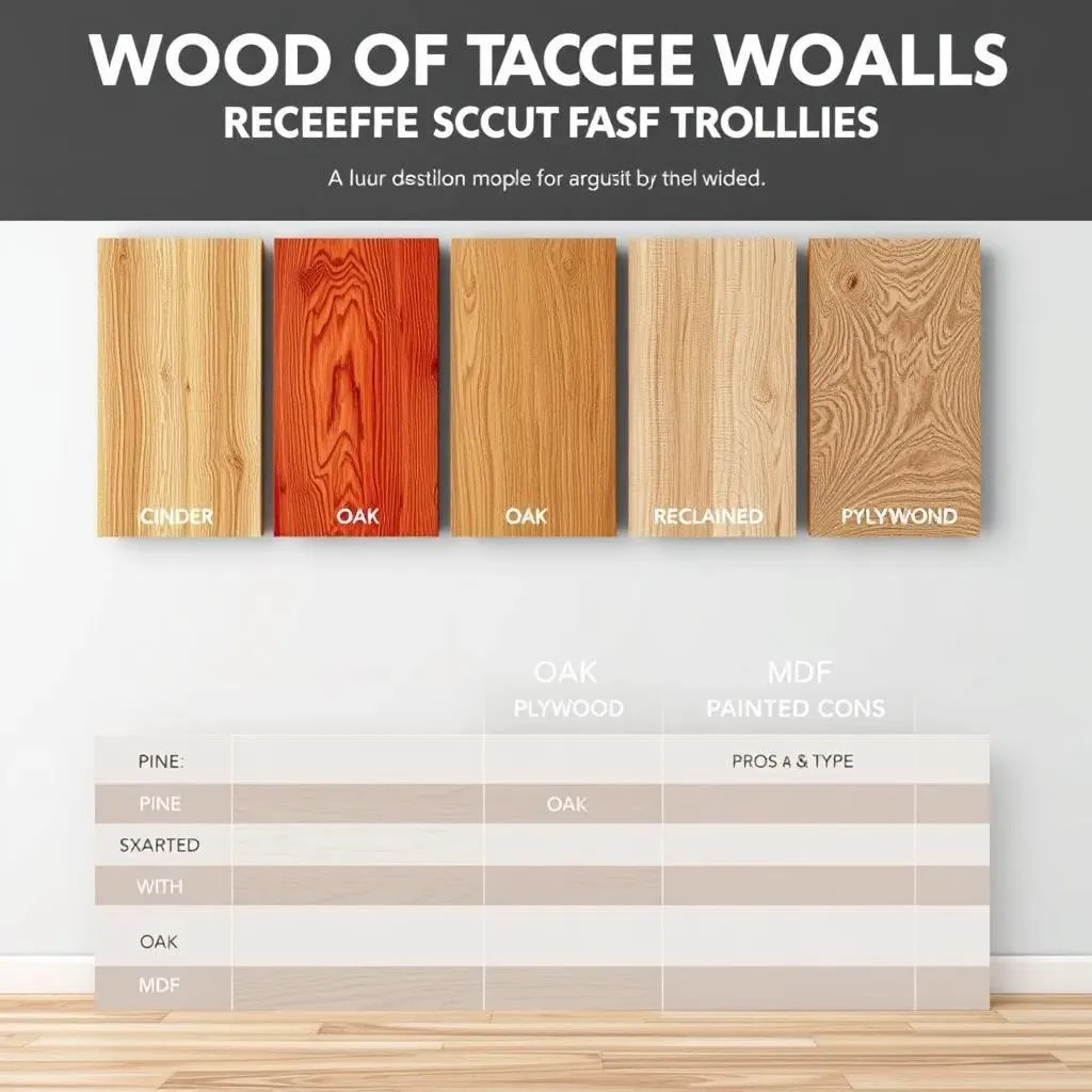 Types of Wood for Your Accent Wall