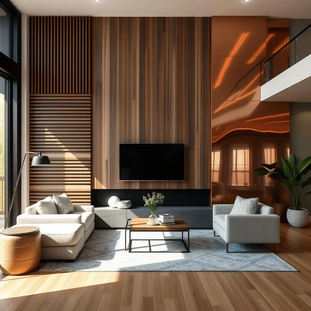 Unique Materials for Modern Accent Walls