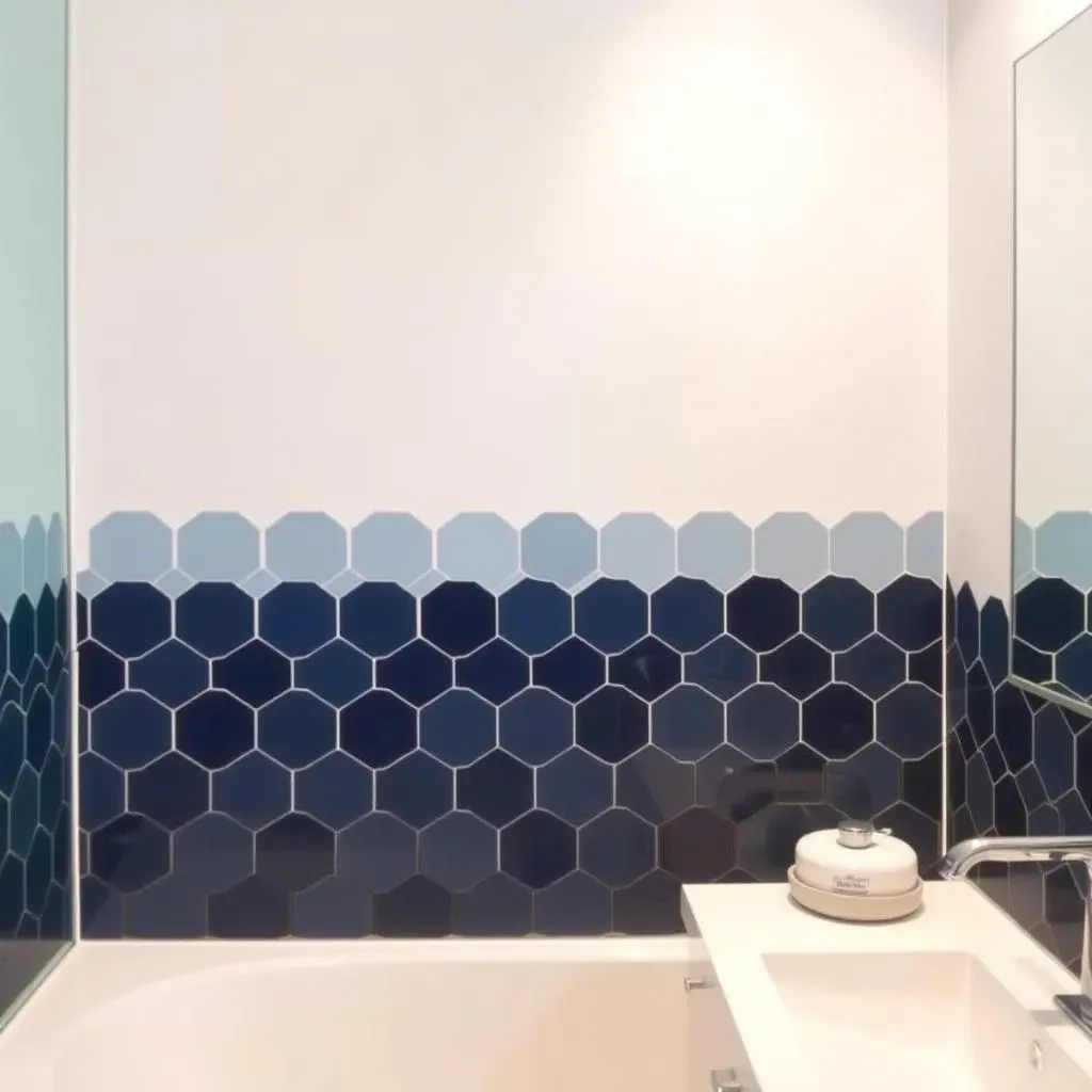 Unique Shapes and Patterns for EyeCatching Tile Accent Walls