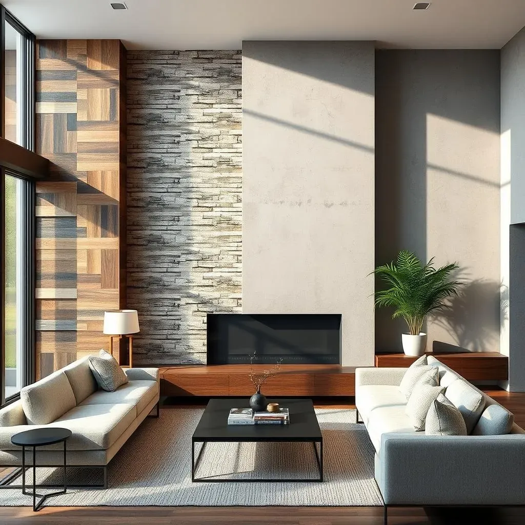 Unique Textures and Materials for Modern Accent Walls