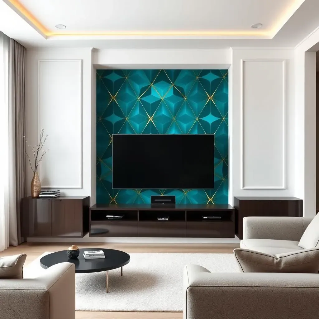 Stunning Wallpaper Accent Wall Behind TV: Ideas for You