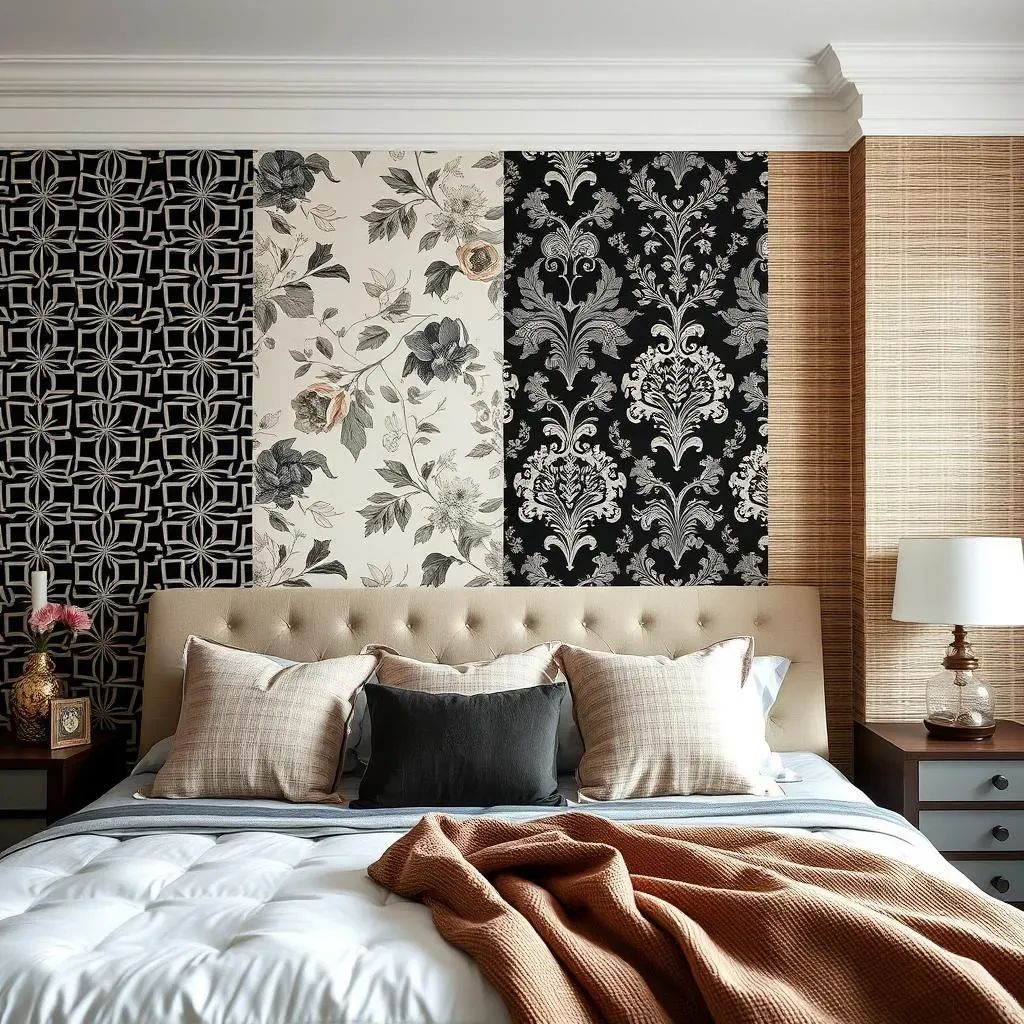 Wallpaper Wonders: Patterns and Prints for Your Primary Bedroom Accent Wall