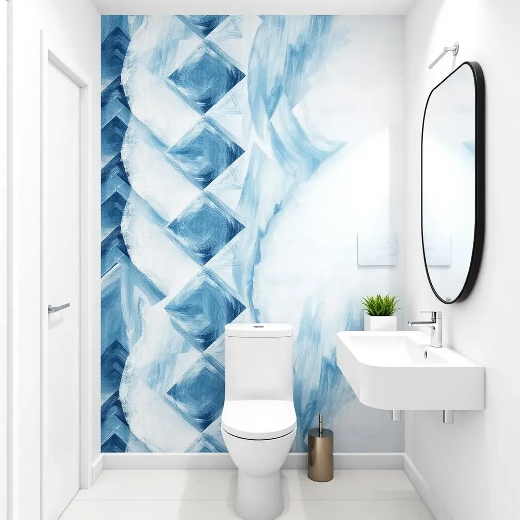 Wallpaper Wonders: Transform Your Bathroom with an Accent Wall