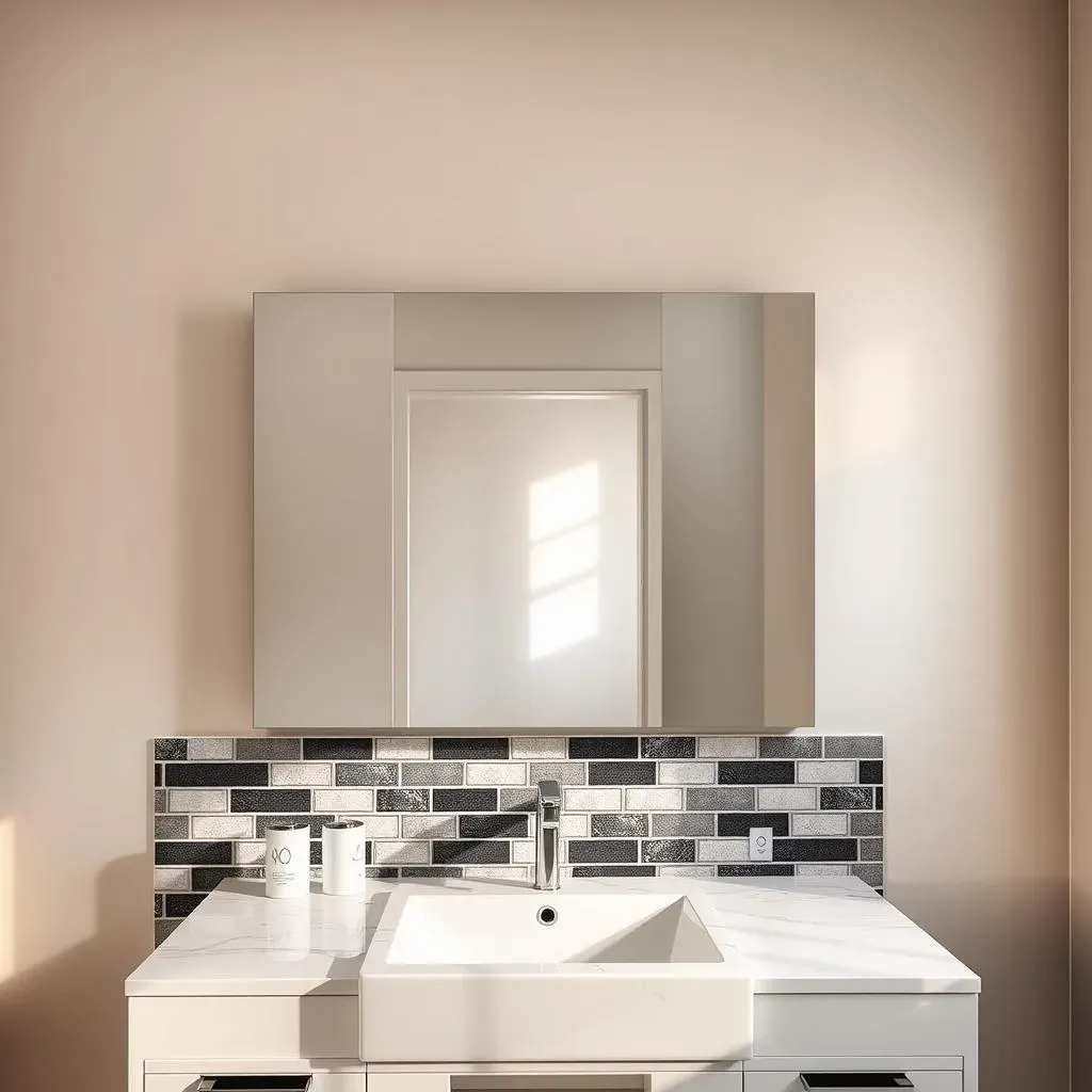 Why a Bathroom Accent Wall Behind Your Vanity?