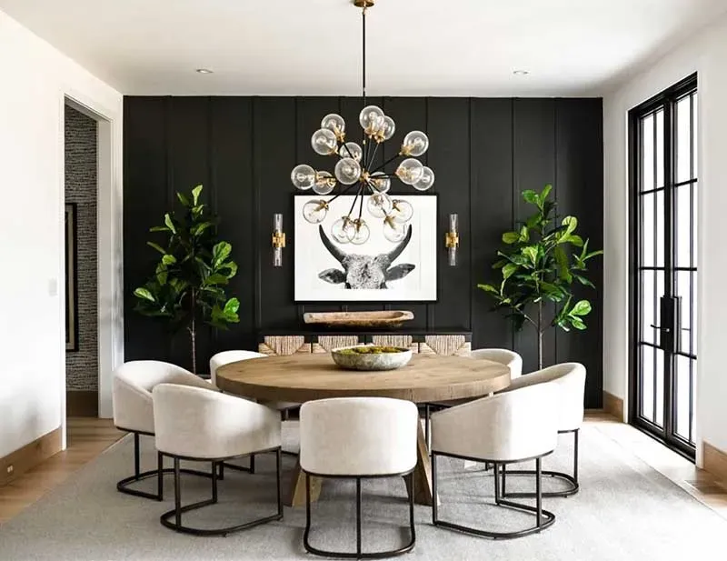 Why a Modern Dining Room Accent Wall?