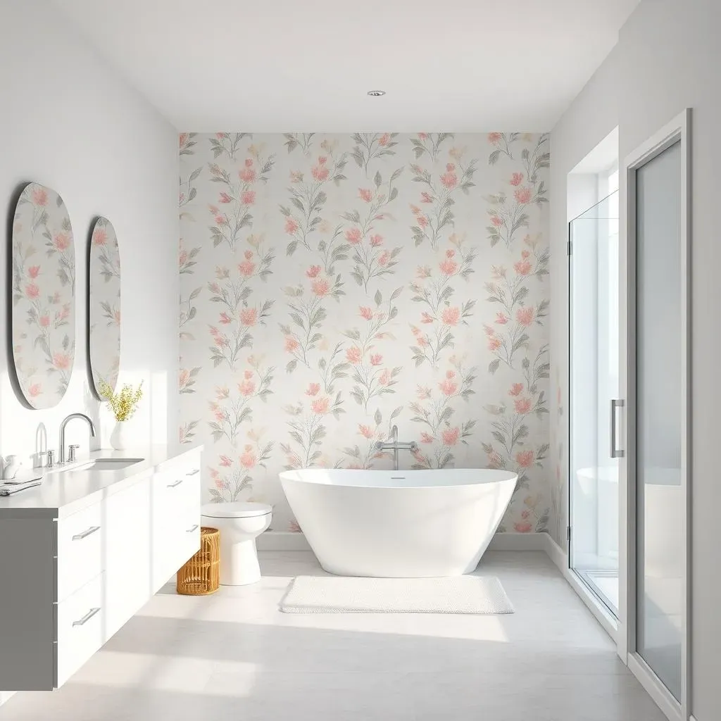 Why a Wallpaper Accent Wall is Your Bathroom's Best Friend