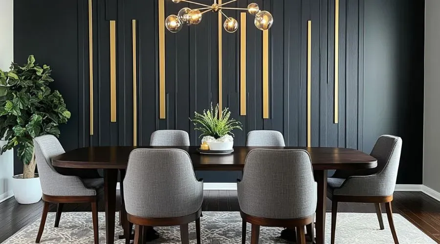 Why Bother with an Accent Wall in the Dining Room?