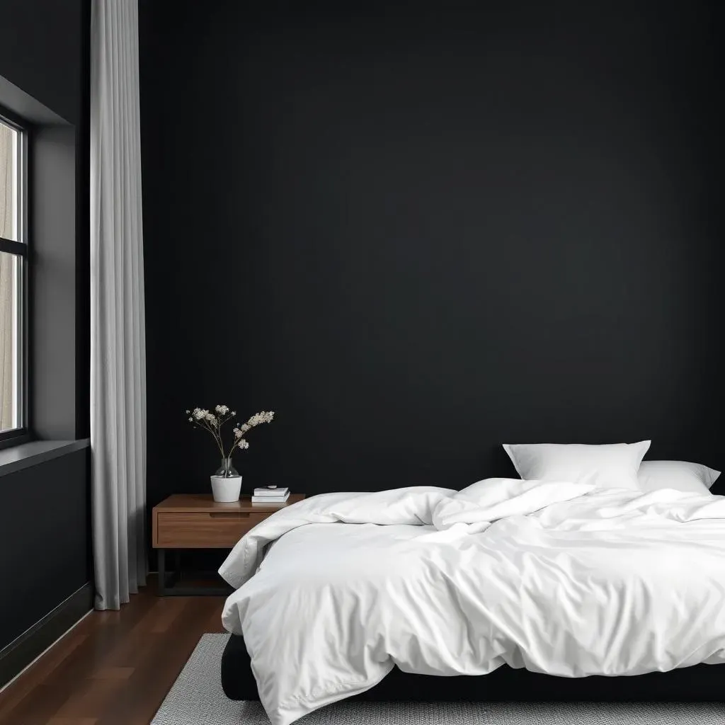 Why Choose a 1 Black Wall in Your Bedroom?