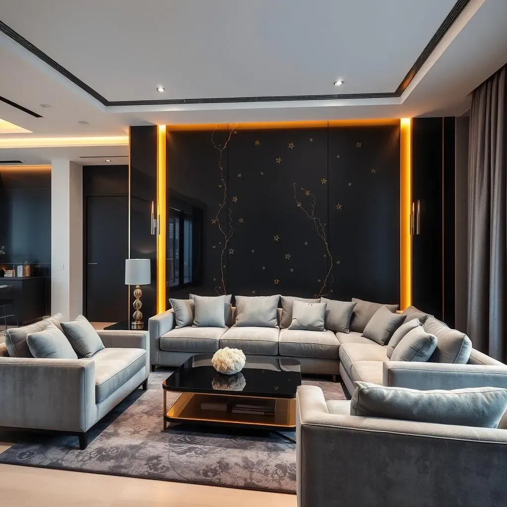 Why Choose a Black and Gold Accent Wall?