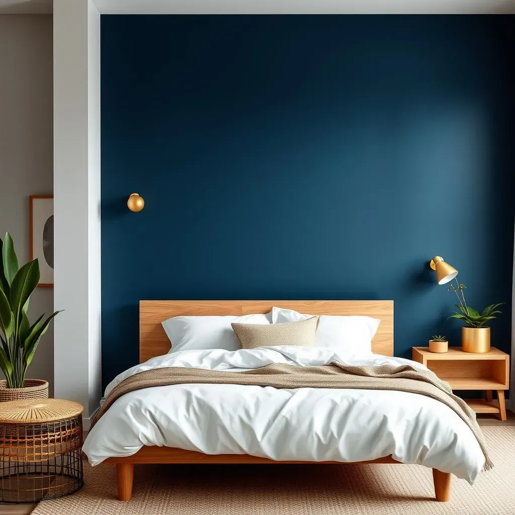 Why Choose a Navy Blue Accent Wall for Your Bedroom?