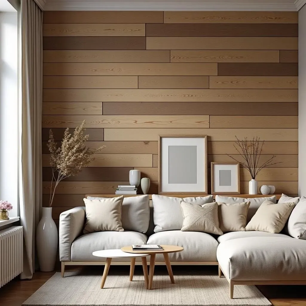 Why Living Room Wood Accent Walls are a Great Idea