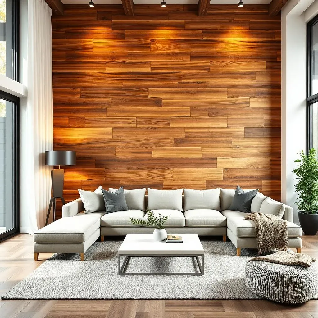 Spectacular Wood Accent Wall Ideas Living Room: Discover Now